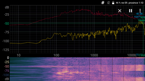 Spectroid 1.0.1 - spektrum syen podrdnho netopra